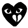 Стикер 9 Comme Des Garçons