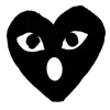 Стикер 6 Comme Des Garçons