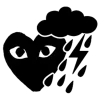 Стикер 23 Comme Des Garçons
