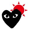 Стикер 19 Comme Des Garçons