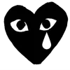 Стикер 10 Comme Des Garçons