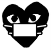 Стикер 22 Comme Des Garçons