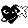 Стикер 16 Comme Des Garçons