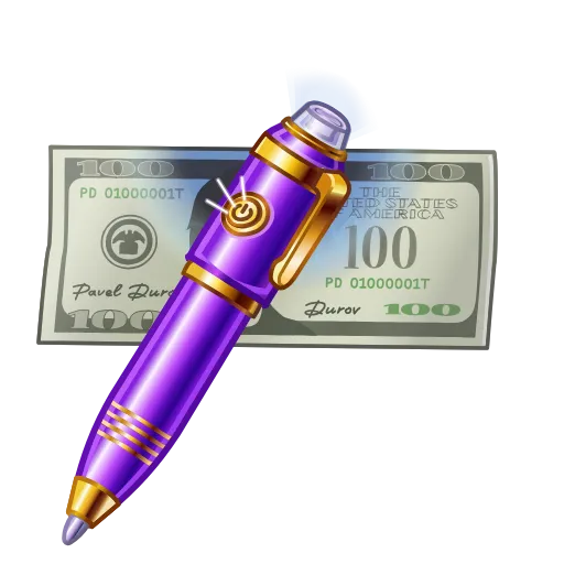 🎁 Эмодзи «Fine Pen - Эмодзи ручки из новых нфт подарков» для Telegram