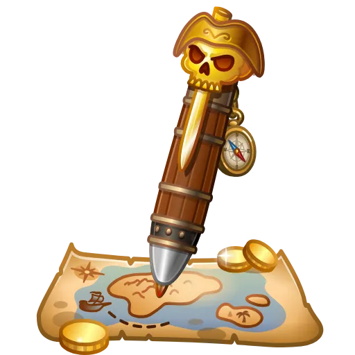 🎁 Эмодзи «Fine Pen - Эмодзи ручки из новых нфт подарков» для Telegram