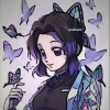 🦋 Эмодзи «Шинобу-тян» для Telegram
