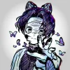 🦋 Эмодзи «Шинобу-тян» для Telegram