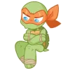 Стикер 9 Tmnt