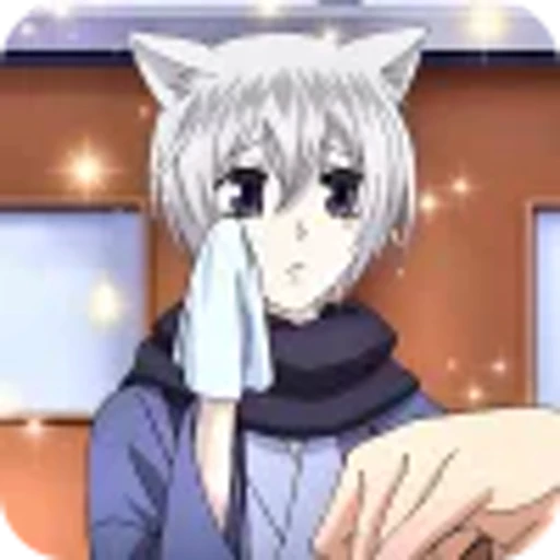 🥹 Эмодзи «Tomoe Kamisama KissТомоэ Очень Приятно, Бог» для Telegram