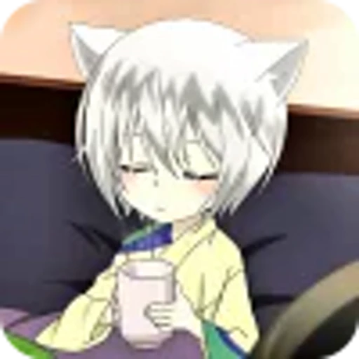 😶 Эмодзи «Tomoe Kamisama KissТомоэ Очень Приятно, Бог» для Telegram