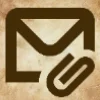 🤩 Эмодзи «Буквы в стиле - Состаренная бумага» для Telegram