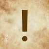 🤩 Эмодзи «Буквы в стиле - Состаренная бумага» для Telegram