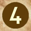 🤩 Эмодзи «Буквы в стиле - Состаренная бумага» для Telegram