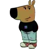 Стикер 10 Chill Guy