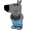 Стикер 24 Chill Guy