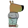Стикер 17 Chill Guy