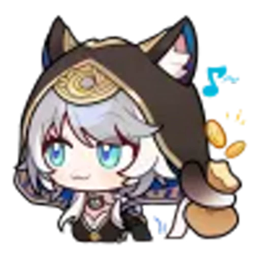😽 Эмодзи «Honkai Star Rail» для Telegram