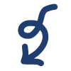 🤩 Эмодзи «Синие буквы, иконки и фразы» для Telegram