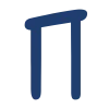 🤩 Эмодзи «Синие буквы, иконки и фразы» для Telegram