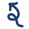 🤩 Эмодзи «Синие буквы, иконки и фразы» для Telegram