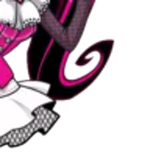 🤩 Эмодзи «⠀⠀ ⠀ ⠀ Draculaura» для Telegram