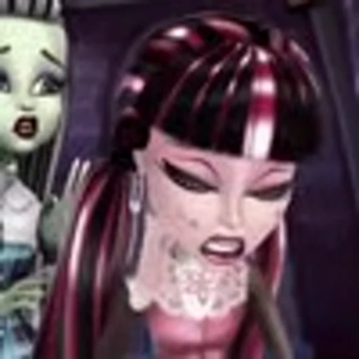 🤩 Эмодзи «⠀⠀ ⠀ ⠀ Draculaura» для Telegram
