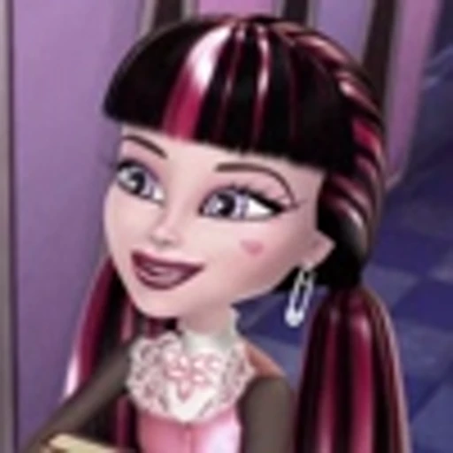 🤩 Эмодзи «⠀⠀ ⠀ ⠀ Draculaura» для Telegram
