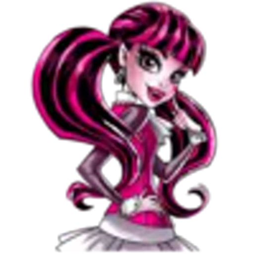 🤩 Эмодзи «⠀⠀ ⠀ ⠀ Draculaura» для Telegram