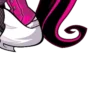 🤩 Эмодзи «⠀⠀ ⠀ ⠀ Draculaura» для Telegram