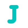 🤩 Эмодзи «Бирюзовые буквы, русские и английские» для Telegram