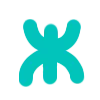 🤩 Эмодзи «Бирюзовые буквы, русские и английские» для Telegram