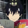 ☺️ Эмодзи «Blue Exorcist» для Telegram
