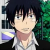 😧 Эмодзи «Blue Exorcist» для Telegram