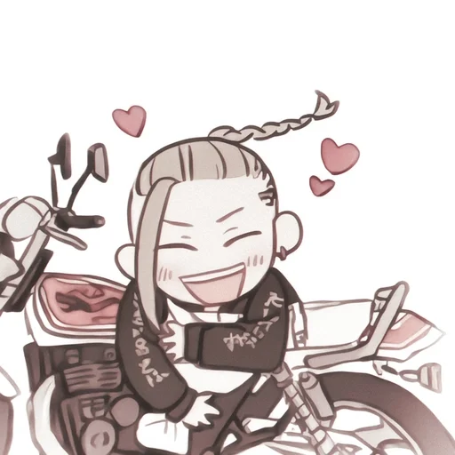 🍣 Стикер «Emma and Draken» для Telegram