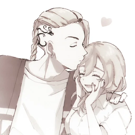 🍣 Стикер «Emma and Draken» для Telegram