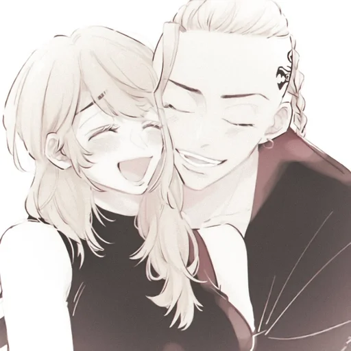 🍣 Стикер «Emma and Draken» для Telegram