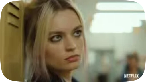 😒 Стикер «Emma Mackey» для Telegram