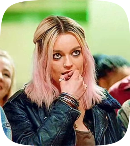 🫧 Стикер «Emma Mackey» для Telegram