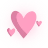 ❤️ Эмодзи «Сиреневые буквы и иконки» для Telegram