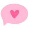 💭 Эмодзи «Сиреневые буквы и иконки» для Telegram