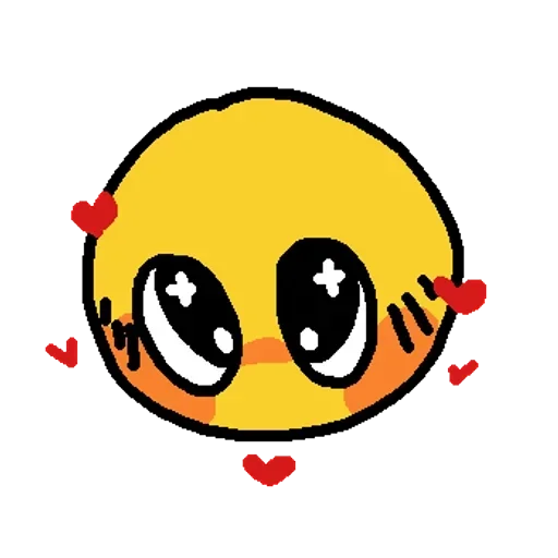 😍 Стикер «Emoji Cute» для Telegram