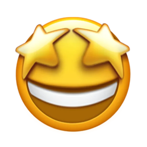 🤩 Стикер «ужас» для Telegram