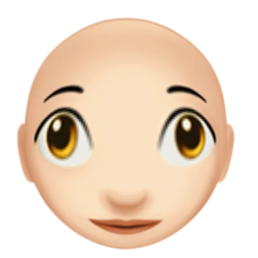 👩‍🦲 Стикер «ужас» для Telegram