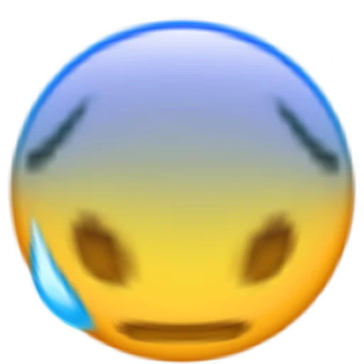 😰 Стикер «ужас» для Telegram