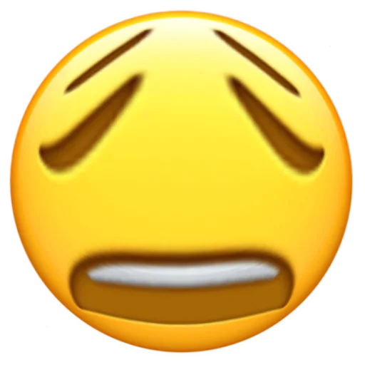 😩 Стикер «ужас» для Telegram