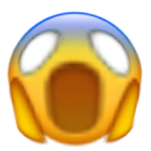 😱 Стикер «ужас» для Telegram