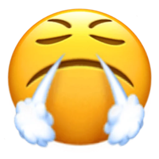 😤 Стикер «ужас» для Telegram