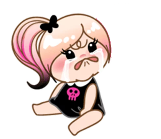 😢 Стикер «eMo GirLz» для Telegram