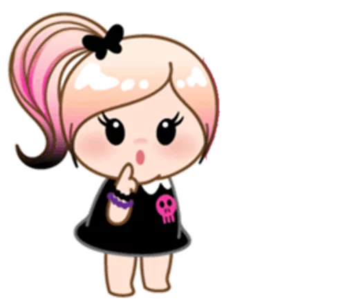 😯 Стикер «eMo GirLz» для Telegram
