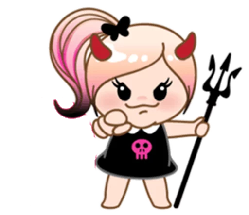 👆 Стикер «eMo GirLz» для Telegram